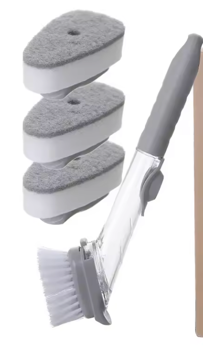 Vivere Home Kitchen Cleaning Brush 2 In 1