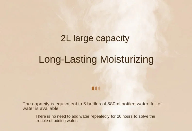 VivereHome™ AuraMist Ultrasonic Humidifier