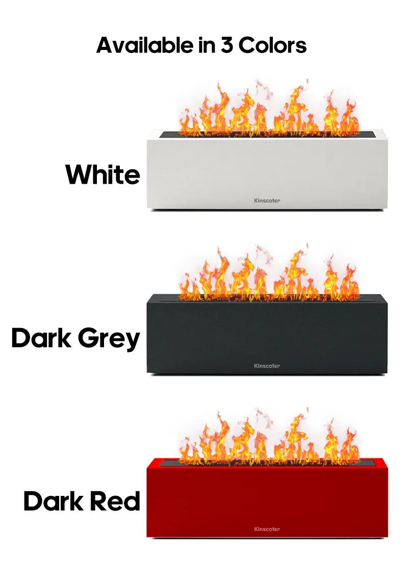 VivereHome Flame Air Humidifier & Aroma Diffuser