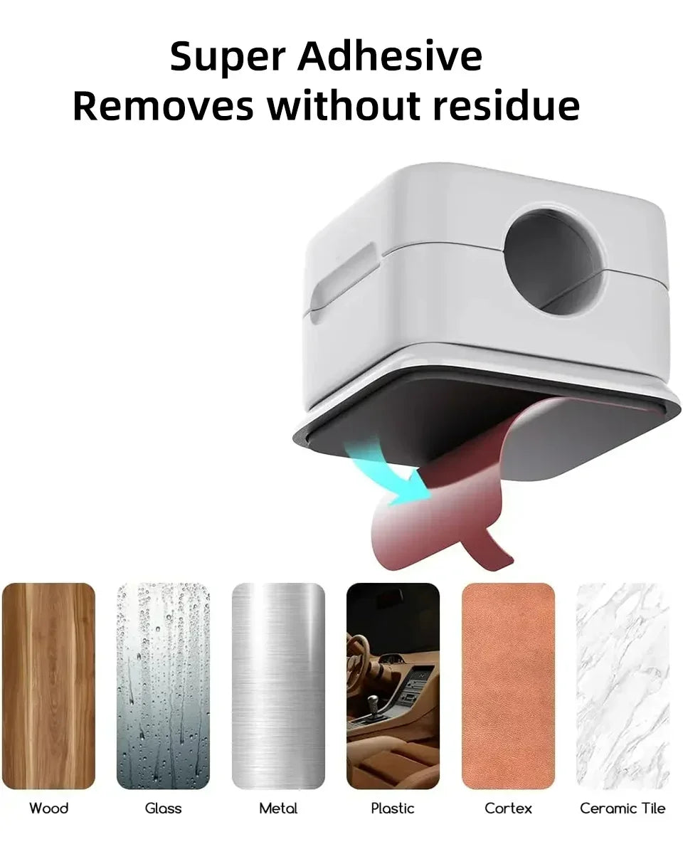 Vivere Home Premium Magnetic Cable Organizer Clips