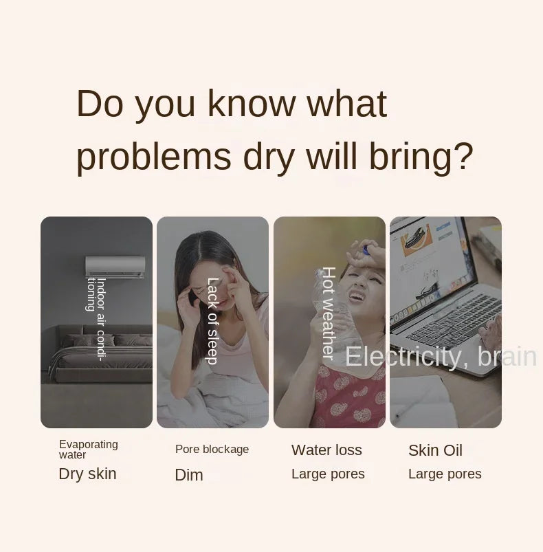 VivereHome™ AuraMist Ultrasonic Humidifier