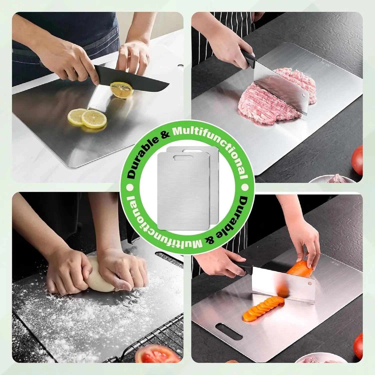 Stainless Steel Panel and Chopping Board
