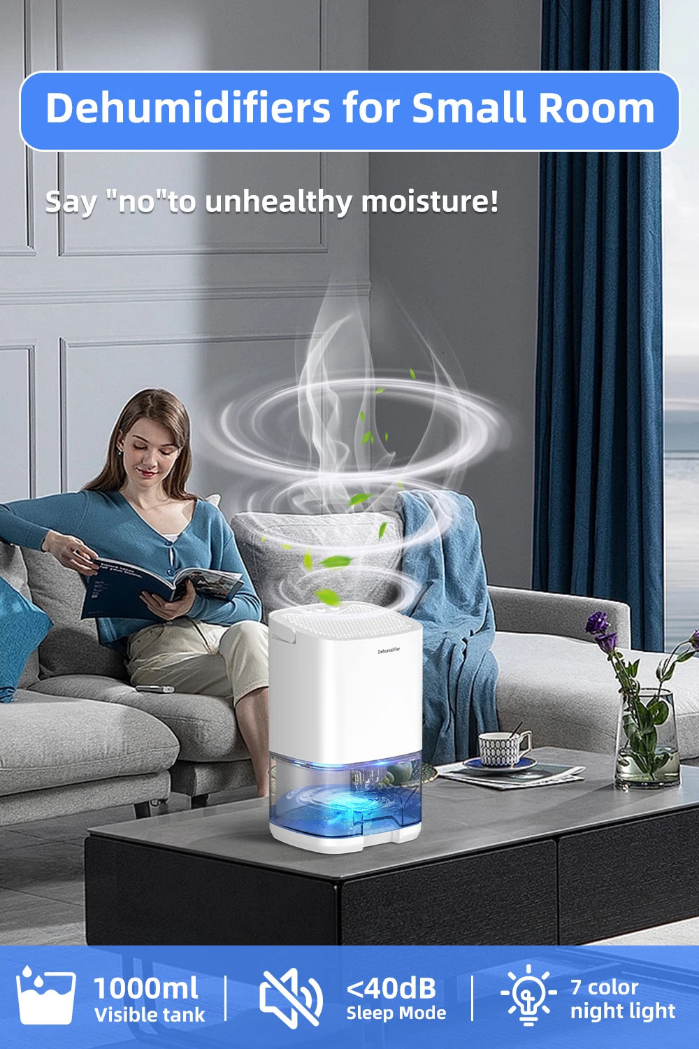 VivereHome™ DryBalance Pro Dehumidifier