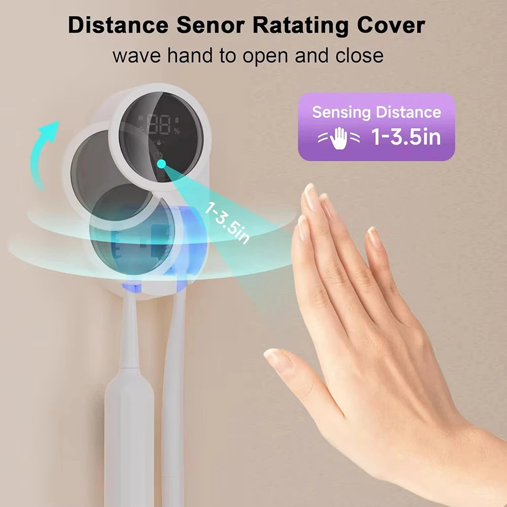 VivereHome Automatic Toothbrush Cleaner & Dryer