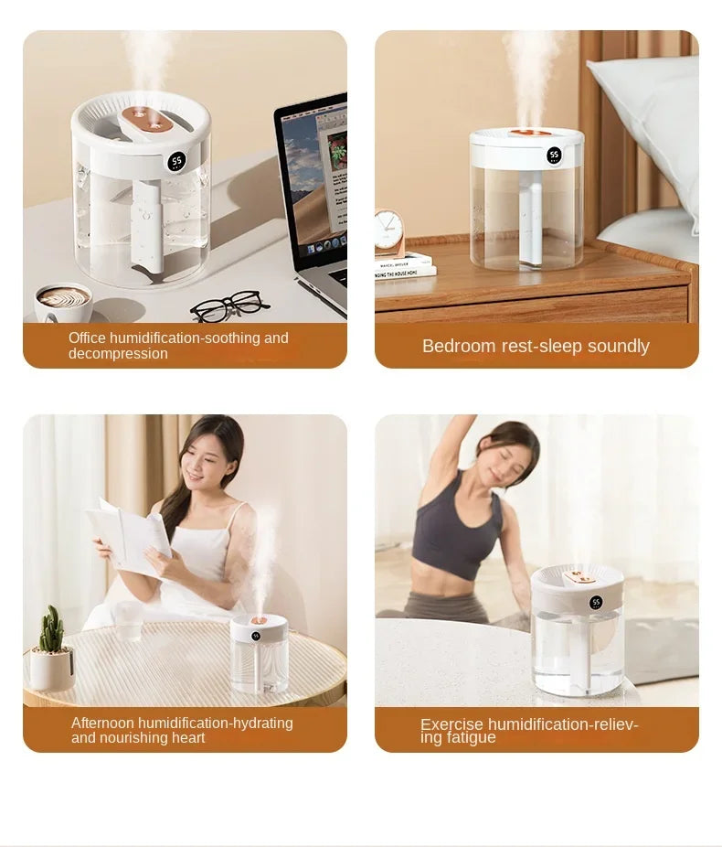 VivereHome™ AuraMist Ultrasonic Humidifier