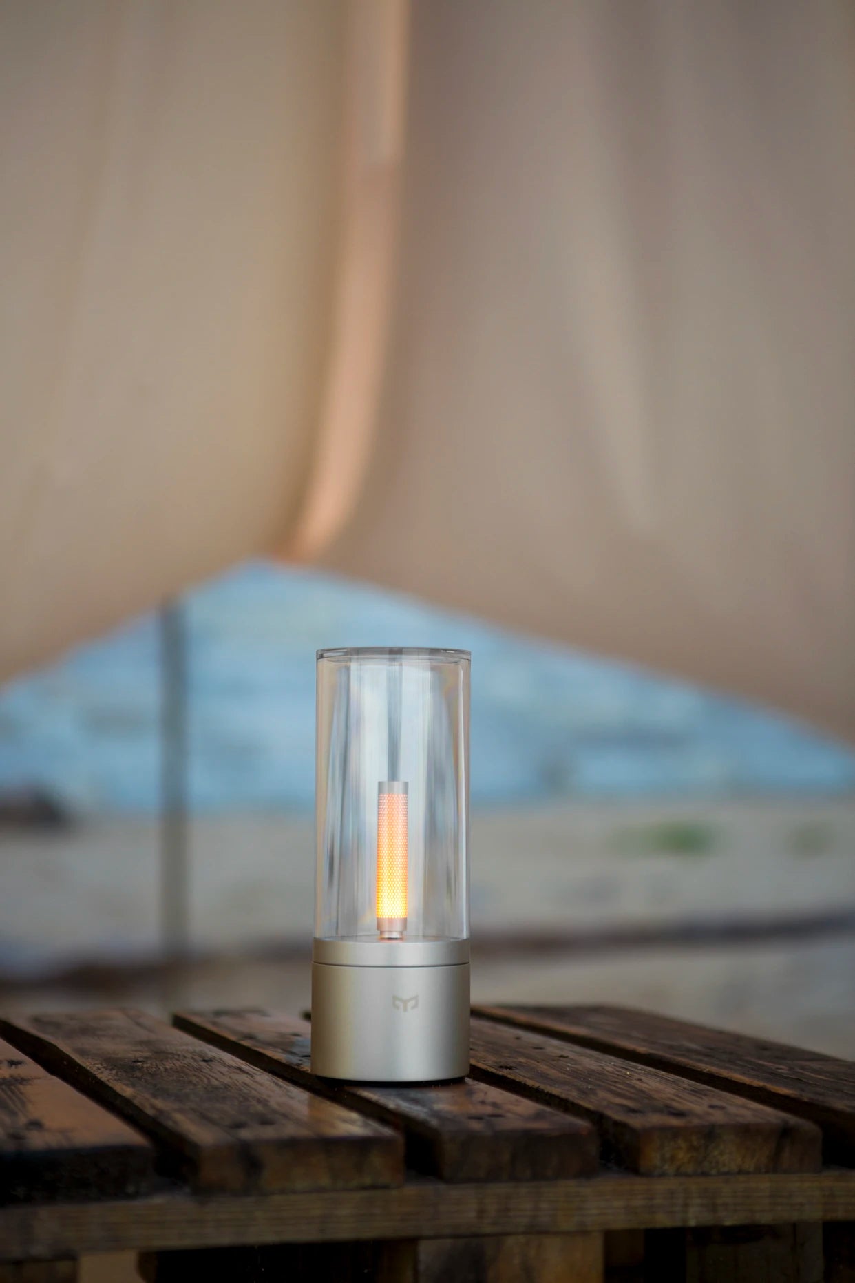 VivereHome™ Luminé Candela Ambient Table Lamp
