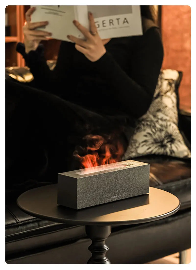 VivereHome Flame Air Humidifier & Aroma Diffuser