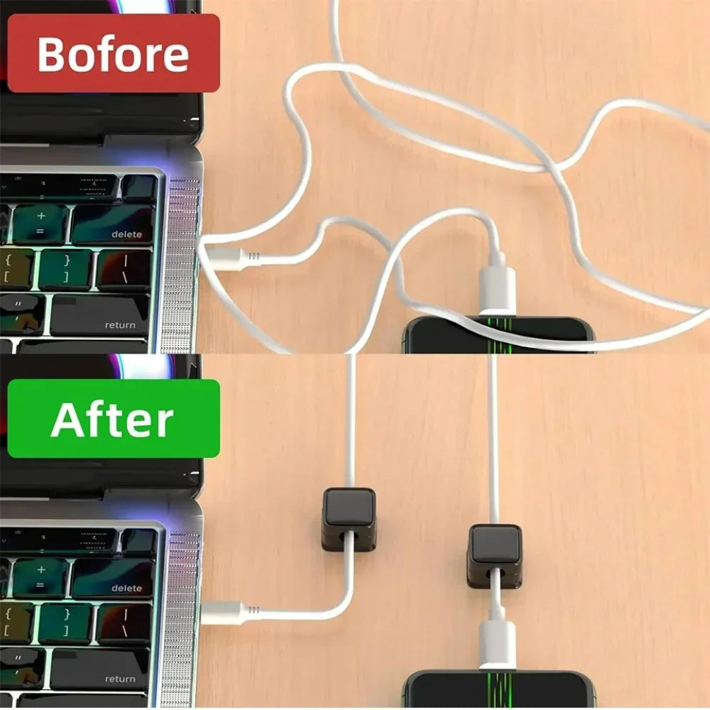 Vivere Home Premium Magnetic Cable Organizer Clips