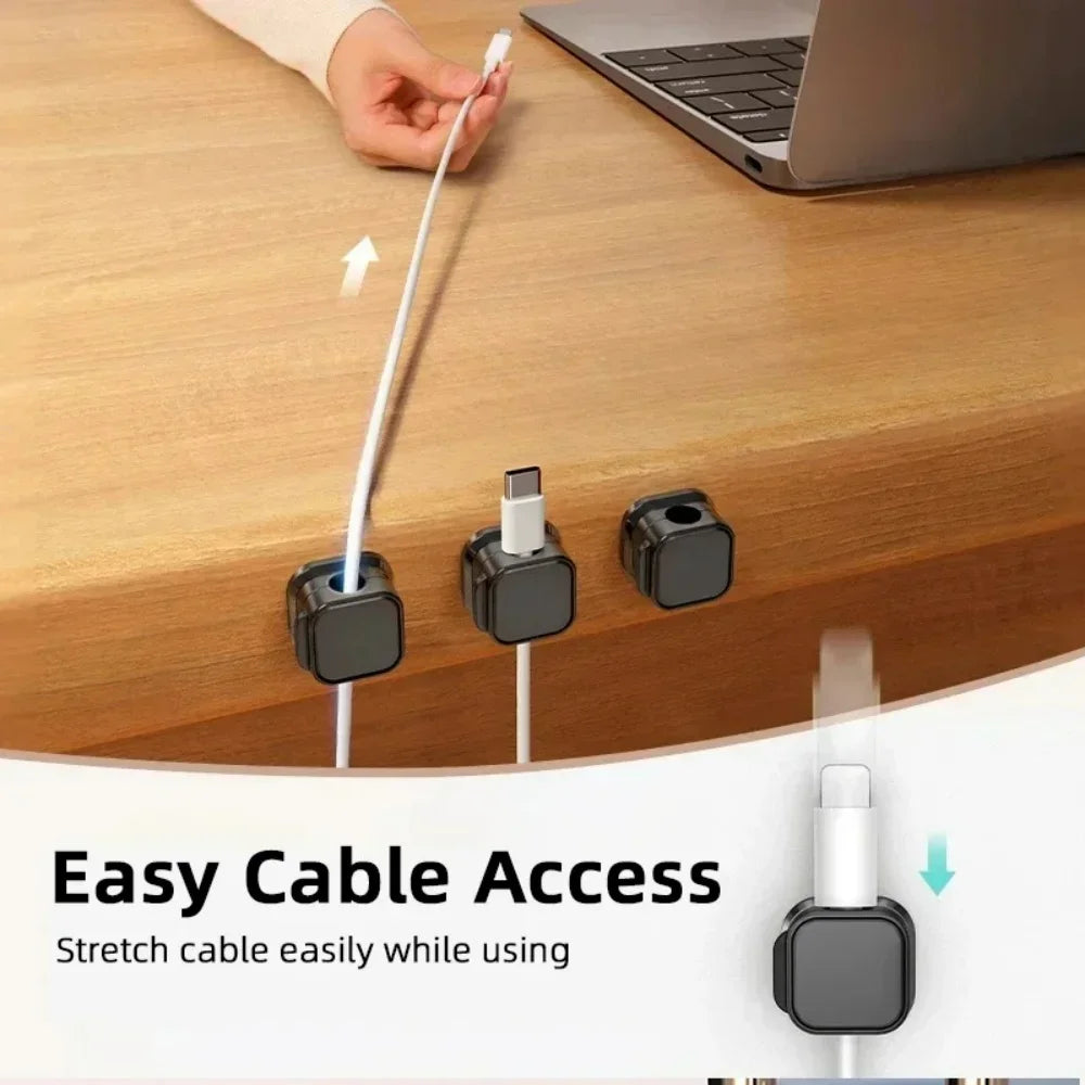 Vivere Home Premium Magnetic Cable Organizer Clips