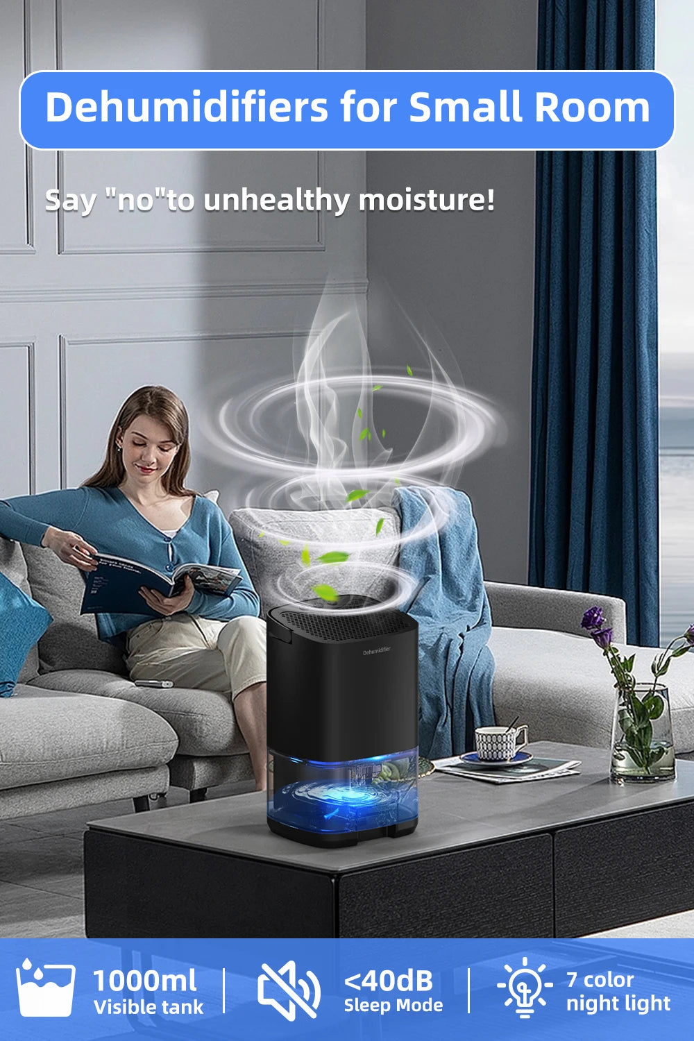 VivereHome™ DryBalance Pro Dehumidifier