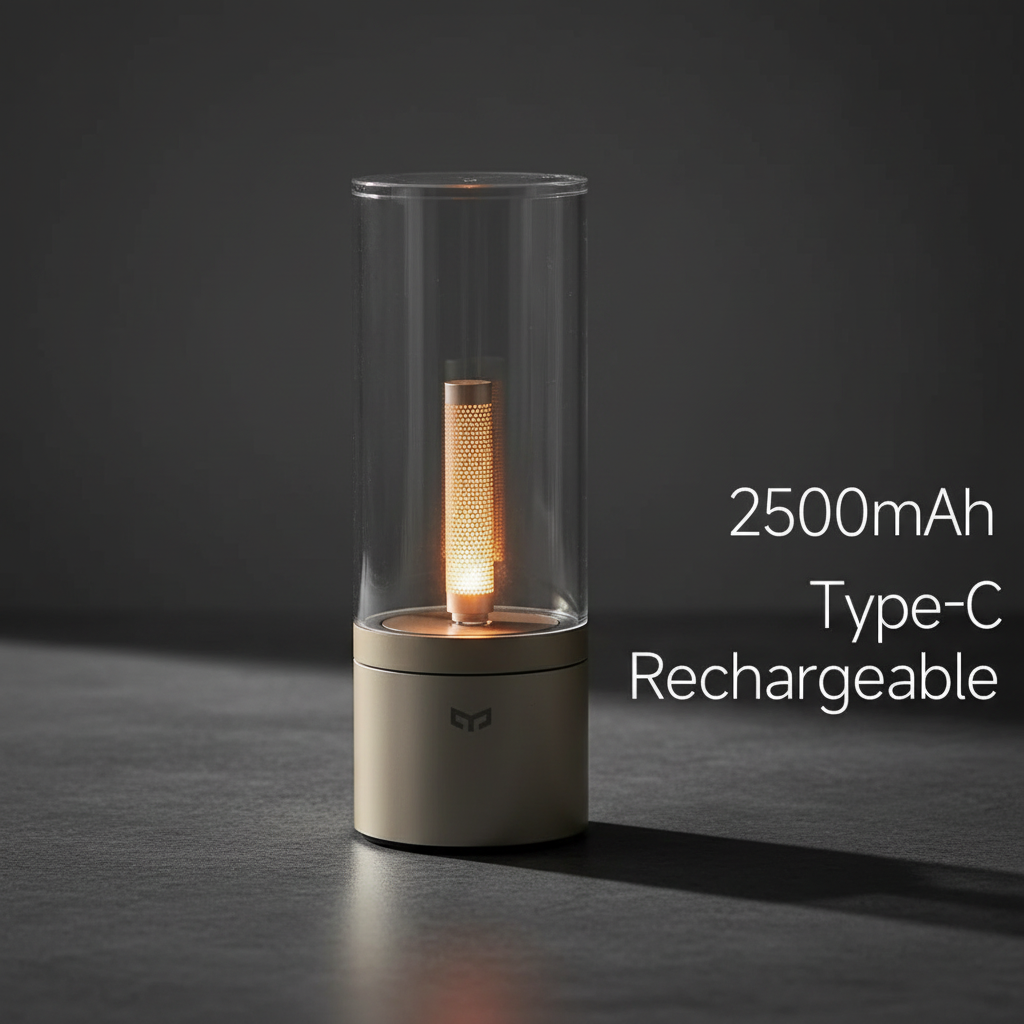 Candela lamp with specs