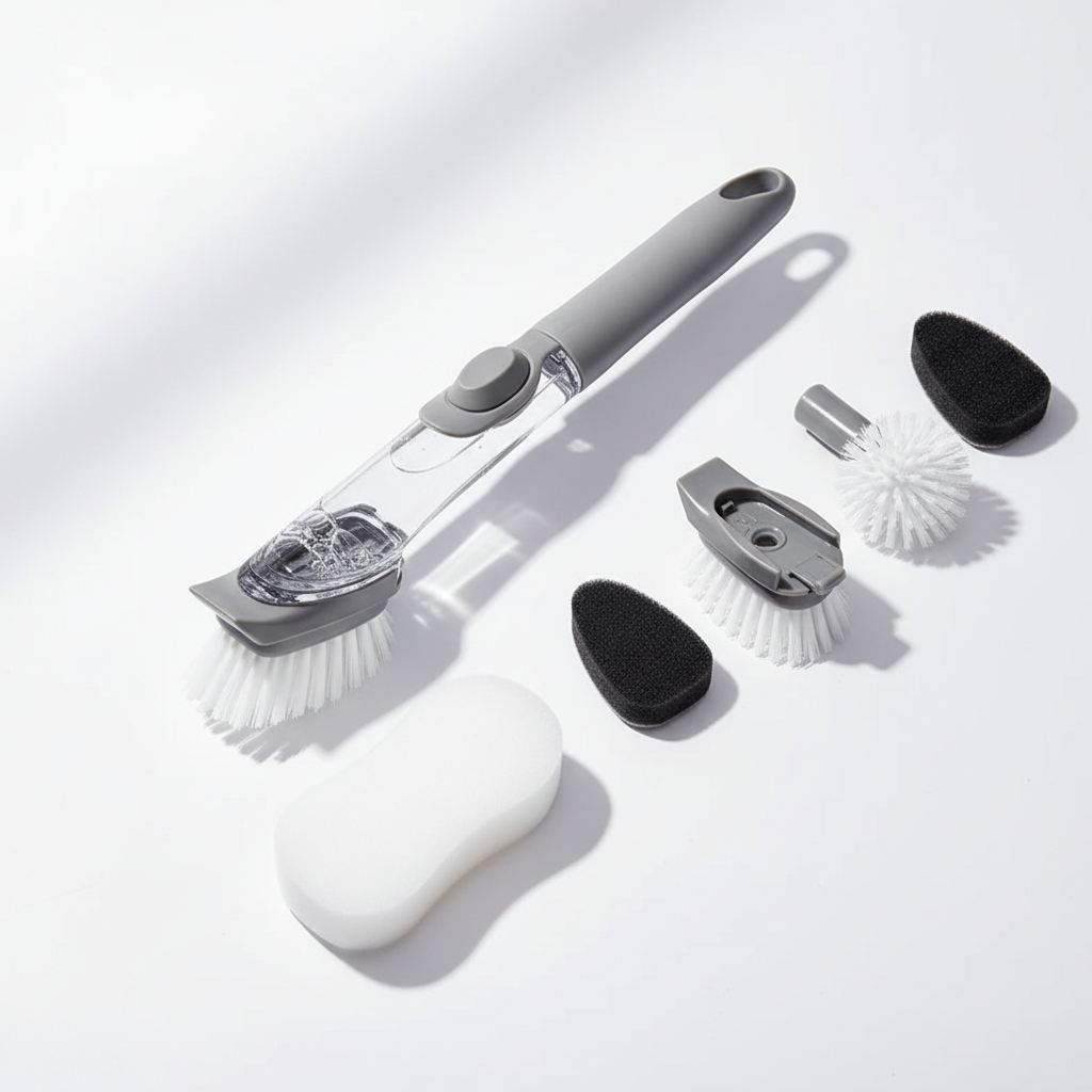 Flat lay with accessories